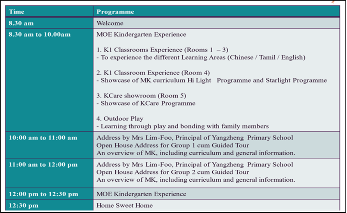 MK@YZ Open House Programme 2025